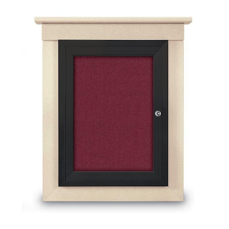 United Visual Products Letterboard, Burgundy/Cherry UV26235O-CHERRY-BURGUN